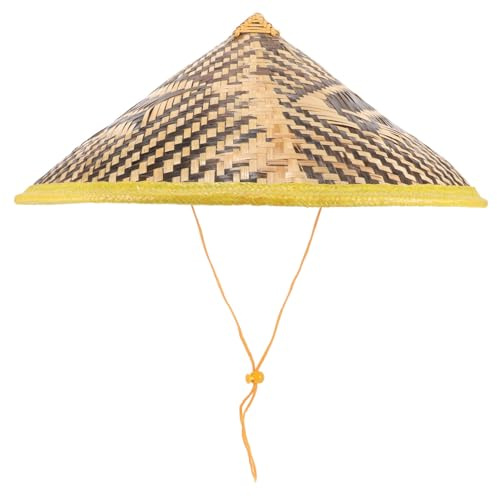 Zerodeko Halmhatt Asiatisk Koniska Hattar Kyle Broflovski Hatt Kinahatt Gorros Fiesta Kinesisk Orientalisk Hatt Kepsar Samurajhatt Rolig Keps Japansk Hatt Kina Bambu Vävning