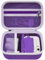 Kinderkamera Tasche für Uleway/ für GREENKINDER/ für GlobalCrown/ für Gofunly/ für Ushining Mini Digital Kamera, Sofortbildkameras Schutzhülle Tragetasche Halter für Druckpapier (nur Hülle)Tiefviolett