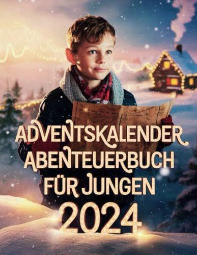 Adventskalender Abenteuerbuch Für Jungen 2024: 24 epische Herausforderungen für Ferienspaß und Abenteuer!
