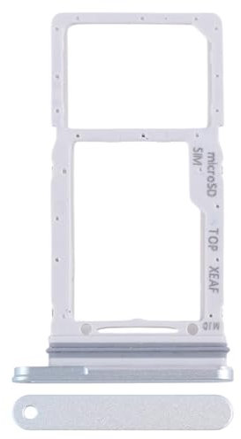 SIM Card Tray + Micro SD Card Tray Holder Slot Replacement for Samsung Galaxy Tab S9 FE+ 5G SM-X610,SIM Card Tray Replacement for Samsung Galaxy Tab S9 FE+ 5G SM-X610 (Sliver)