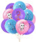 18 Stück Latex-Luftballons, Cartoon-Ballon, Geburtstag, Dekoration, Cartoon-Thema, niedlich, Anime, Geburtstagsfeier, Luftballons für Kinder
