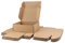 RLAVBL Scatole di Cartone,Scatola per Trasloco 30.5x22.9x10.2cm,Scatole Portaoggetti Ondulate con Coperchio,Marrone Set di 20