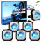 SCENTORINI Car Air Freshener, New Car Fragrance, Vent Clip, New Car Scent for Men & Women, Car Freshener Long Lasting 6 Pack, Total 24ml