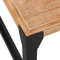HEFZGDB Couchtisch Massivholz Akazie 100x60x45 cm Orta Sehpa Oturma Odasi Wohnzimmertisch Klein Fernsehtisch Wohnzimmer Tisch Für Couch für Café Wohnzimmer Innenhof Garten
