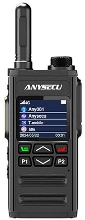 ANYSECU T68 4G US Banda Frequenza Android 5.1 4G Radio di Rete con WiFi GPS POC Radio Compatibile con Zello