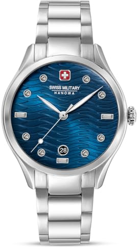 Swiss Military Hanowa SMWLH0005302 Damenuhr Manta Lady Edelstahlband Saphirglas