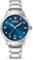 Swiss Military Hanowa Reloj de mujer Manta Lady con correa de acero inoxidable, fecha y cristal de zafiro, azul, Pulsera