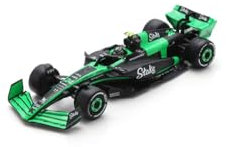 SAUBER F1 C44 TEAM STAKE KICK N 24 SEASON 2024 ZHOU GUANYU GREEN BLACK