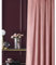 room99 Rideau en Velours avec œillets argentés Charmy 140 x 280 Largeur x Hauteur, Décoration de fenêtre, Rideau Thermique Isolant Anti Froid et Chaleur pour Salon Rose, 1 pièce