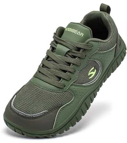 HOBIBEAR Chaussures pieds nus pour homme et femme | Large boîte à orteils | Baskets de trail confortables