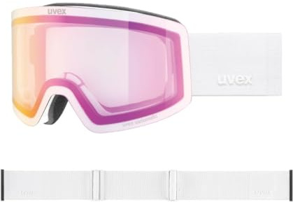Uvex Provoqe V Weiß Matt Dl Pink-Clear White One Size