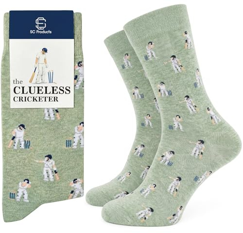 SC Products Funny Cricket Socks Funny Cricket Gifts for Men