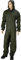 Schutz-Overall PU auf Polyester Trägergewebe - 150 g/m² - Oliv - Größe: XL