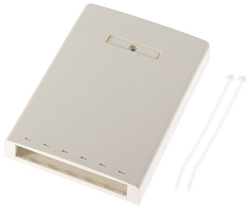 Panduit cbxf6iw-ay 6-port Aufputz Box für LD3/LD5, gebrochenes Weiß