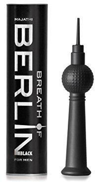 BREATH OF BERLIN BLACK, Eau de Toilette | Das außergewöhnliche Berlin-Geschenk für alle Duft- & Berlin-Liebhaber (20 ml)