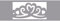Rayher Hobby 89818000 Bordüren-Stanzer, Herz- Motivgröße 6,2cm x 3cm, ideal für Papier/Karton 120-250g/m²
