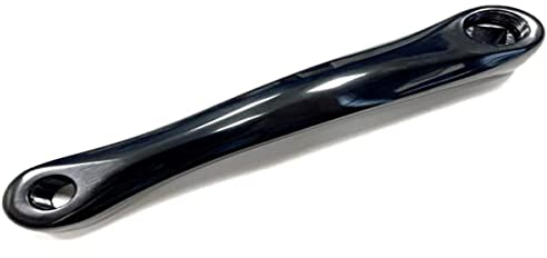 BIELA IZQUIERDA ALUMNIO 175MM. NEGRA, PROWHEEL BIELAS PARA BICI BICICLETA RESISTENTE DURADERO CALIDAD ALTA