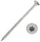 100 Stück Edelstahl-Schrauben 5x80 mm Teilgewinde Torx - Spanplattenschrauben mit Senkkopf - Holzschrauben/Holzbauschrauben - Werkstoff A2 VA V2A - Edelstahlschrauben/Universalschrauben TX25