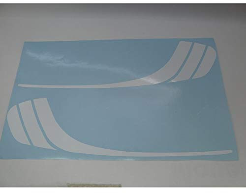 Hercules Prima Optima Aufkleber/weiß, Sticker, Motorverkleidung, Schriftzug. Zum Restaurieren von Lackierung. Motorrad Emblem Alternative