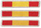 Parche Bordado Bandera España Vertical 7.4cm Para Planchar o Coser