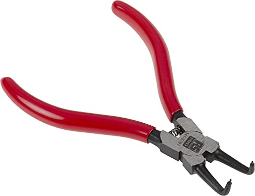 RS PRO Sicherungsringzange/Backen 25mm Gebogene Spitze 125mm 3 to 10 mm Schließer (NO)