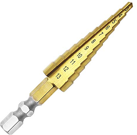 HSS Profi Stufenbohrer 3-13mm Schälbohrer Konusbohrer Kegelbohrer Fräser
