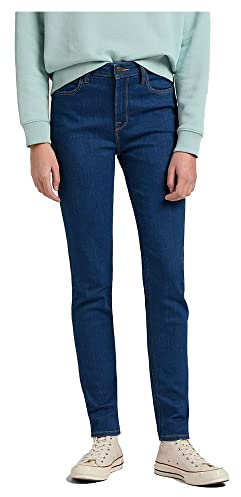 Lee Womens SCARLETT HIGH Jeans, Dark Zuri, 27W / 31L