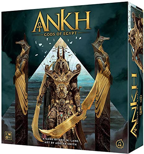 Cool Mini or Not Ankh: Götter von Ägypten – Gesellschaftsspiel auf Spanisch, CMANK001ES – 14+ Jahre