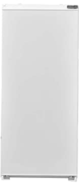 Respekta Einbaukühlschrank ohne Gefrierfach 122 cm / 200 L Fassungsvermögen / Wechselbarer Türanschlag / Automatisches Abtauen des Kühlteils / KS1220 / Max. 38 dB / in weiß