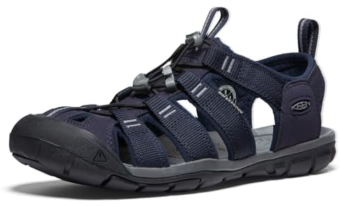 KEEN Herren Clearwater CNX Sandalen, Sky Captain Black, 47.5 EU
