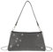 Valleycomfy Damen Clutch Schwarz Elegante Brauttasche Diamant Handtasche Hochzeit Abendtasche Klatsch Tasche Cluthes