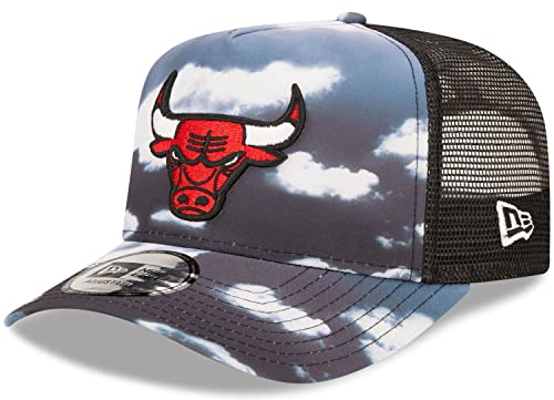 New Era - NBA Chicago Bulls Cloud All Over Print Trucker Snapback Cap