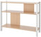 IKEA JÄTTESTA Beistelltisch, 95x30 cm, weiß/heller Bambus