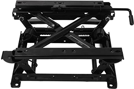 Base di sollevamento del sedile, alzata dell'altezza del sedile Altezza di sollevamento 155 mm Acciaio ad alta resistenza Resistente all'usura con binario di scorrimento per veicolo con