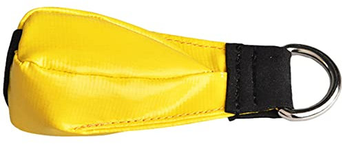 Kisangel Professional Throw Bag - 210g Stainless Steel Weighted Climbing Rope Bag for Rock Climbers Tree Climbing Caving, Compact & Wear-Resistant