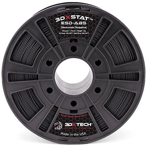 3D Xtech ABS2030750BK0 3DXSTAT Conductive ESD Filament ABS 2.85mm 750g Schwarz 1St.