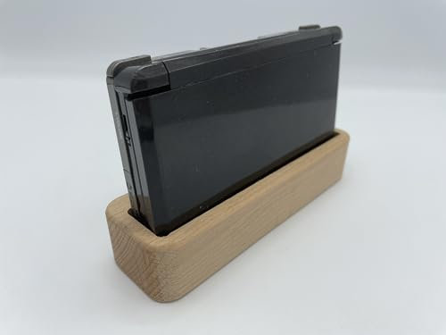 Stand Display Suitable for a Nintendo 3DS Console Wooden Stand Game Storage Beech