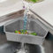 Sink Strainer, Suction Cup Attachment to Sink Strainer for Coffee Bar (Gray)
