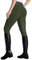 DMVOD Reithose für Damen, aktives Silikon, Grip, Vollbesatzhose für Damen, Reithose, Grün , S