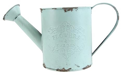 OFFSCH Secchio Vintage Per Fiori Da Giardino in Lamiera Di Ferro Attrezzo Per Fiori Retrò Vintage