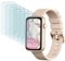 KARYLAX (6 piezas de protección de pantalla de cristal flexible, dureza 9H antiarañazos, película protectora compatible para Sanorun reloj inteligente mujer (1,47 pulgadas)