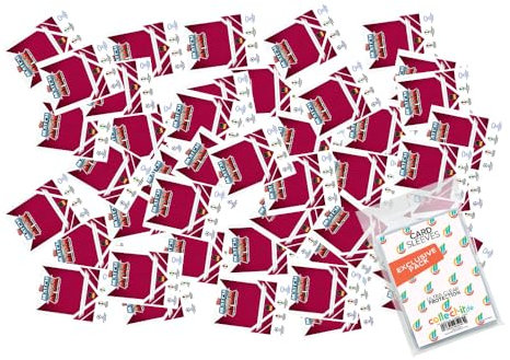 Bundle mit Match Attax Champions League 2024/25 EXTRA - Trading Cards - 50 Verschiedene, zufällige Karten + Exklusive Collect-it Hüllen