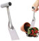 Sghtil Pala a mano del giardino, pale da giardino per la piantagione - pala a mano in acciaio inoxondabile Ergonomico,Strumenti di diserbo portatili con maniglia, accessori da giardinaggio leggeri per