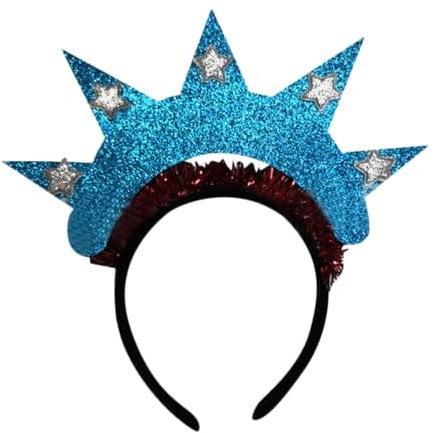 BATHVEVE Unabhängigkeitstag Stirnband Patriotischer Haarschmuck Für Damen Stylisches Kopfbedeckung Für Amerikanische Feiertage Einzigartiges Design Zur Feier Der Freiheit Und Des Stolzes