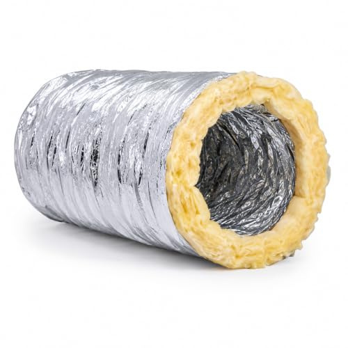 Airflow 150mm X 10M Insulated Aluminium Flexible Ducting