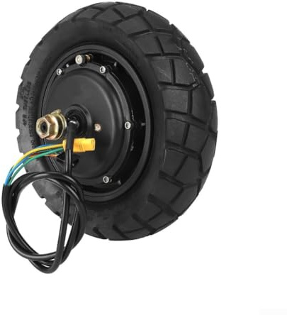Moteur électrique 48 V 600 W d'origine pour Kukirin G2 ProDB avec pneu à vide 9 x 3,0-5,5, accessoire de rechange pour roue de moyeu