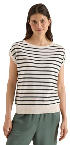 Cecil Damen 3017618 Leinen-Look Pullunder (1er Pack)