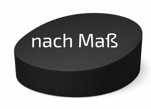 Sonneninsel Abdeckung nach Maß | Passgenaue Schutzhülle / Abdeckhaube für Garteninsel, Inselmöbel, Relaxinsel & Loungeinsel (rund) – wasserdicht, UV-beständig & winterfest | 100 % UNICOVR