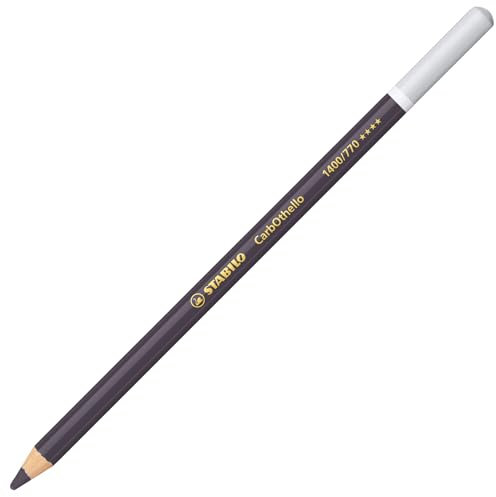 Chalk-Pastel Pencil - STABILO CarbOthello - Pack of 1 - Payne's Grey
