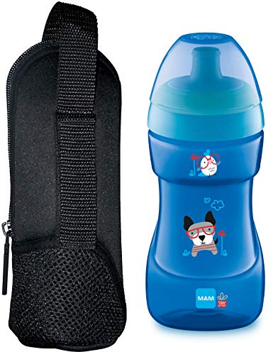 Set-Angebot: MAM Thermal Bag + MAM Sports Cup 330ml (Blau/ Schwarz)